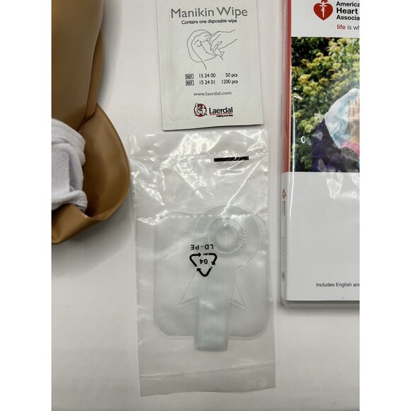 American Heart Association Infant CPR Anytime Kit Inflatable Manikin Latex free - Picture 13 of 15
